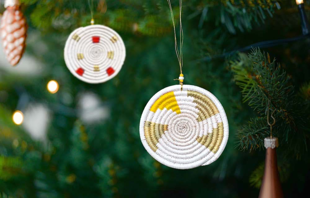 Christbaumschmuck INYABU - 7cm - Gelb Christbaumschmuck INYABU - 7cm - Gelb