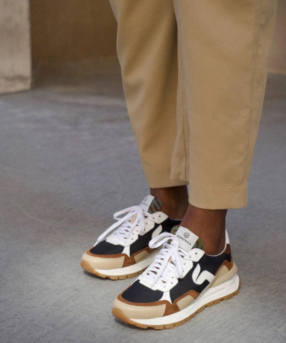 African Fair Trade Sneaker - Akanda Noir African Fair Trade Sneaker - Akanda Noir