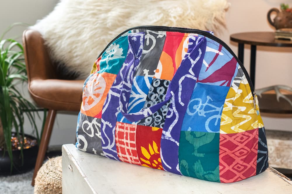 Weekender Bag - Patchwork - Bunt