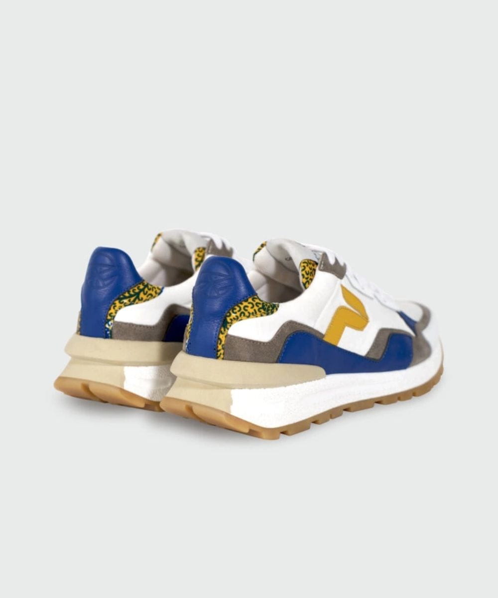 African Fair Trade Sneaker - Akanda White African Fair Trade Sneaker - Akanda White