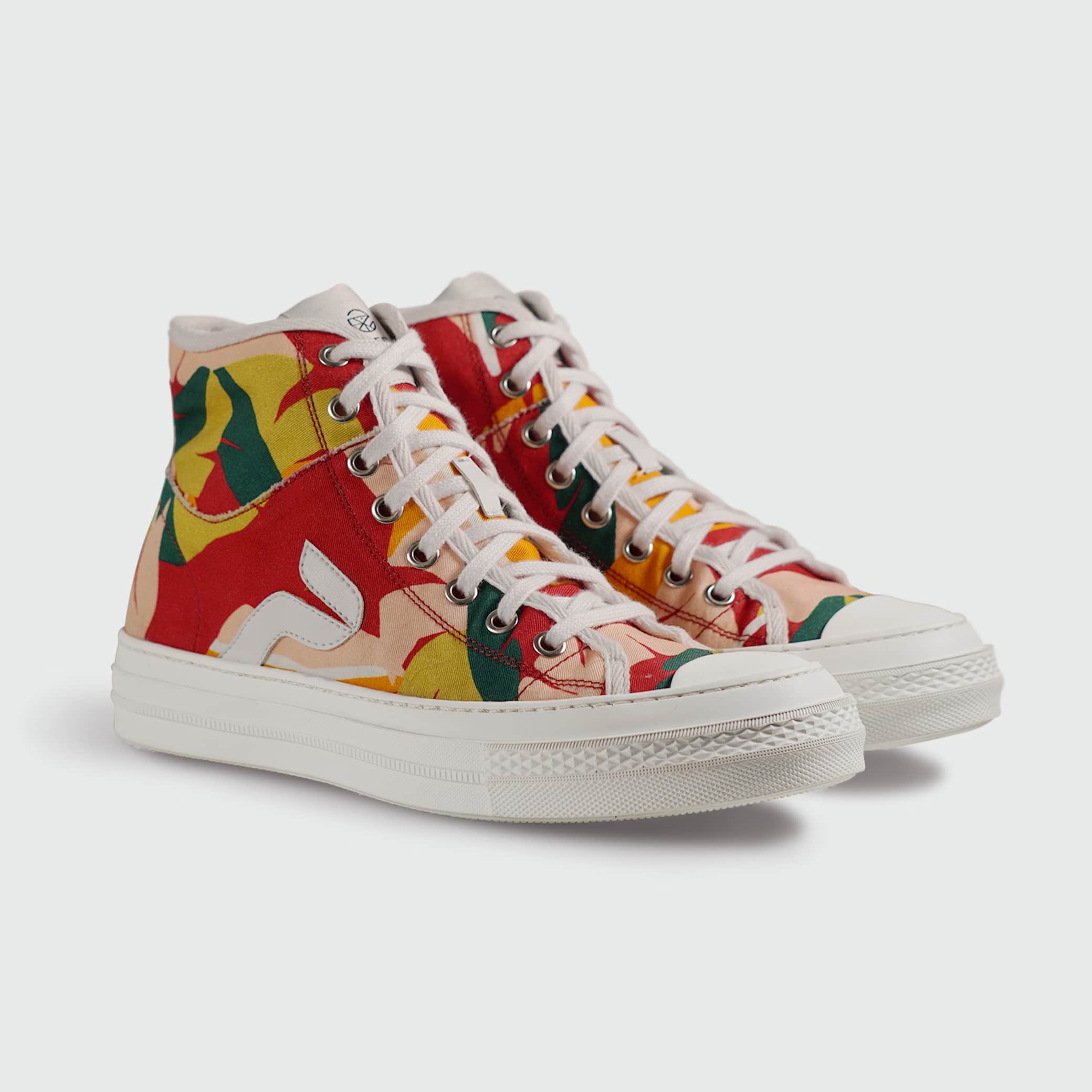 African Fair Trade Sneaker - Atlas Feuilles African Fair Trade Sneaker - Atlas Feuilles