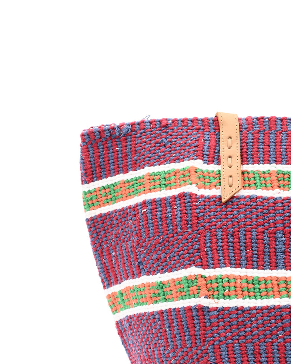 Nifty Knit Tragetasche - Nyando - Grün, Rot, Lila