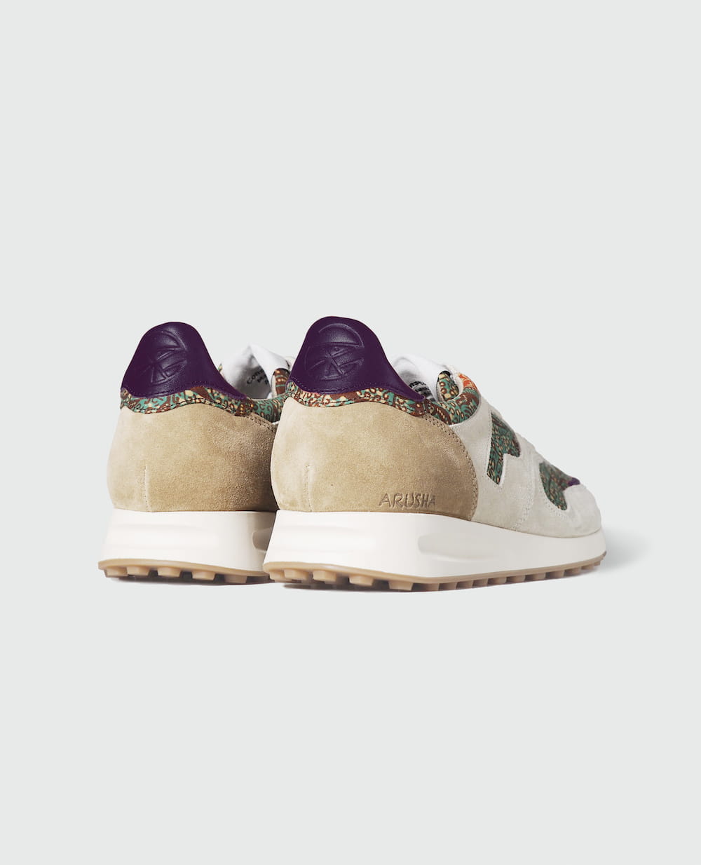 African Fair Trade Sneaker - Arusha Creme