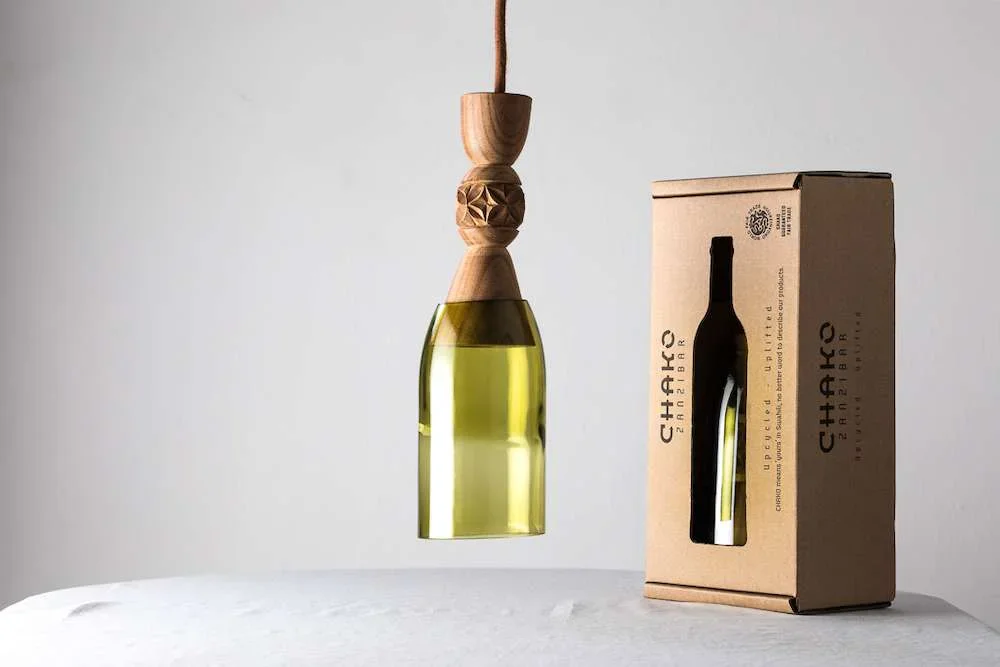 Lampe Weinflasche - Jua - Nur Lampenschirm Lampe Weinflasche - Jua - Nur Lampenschirm