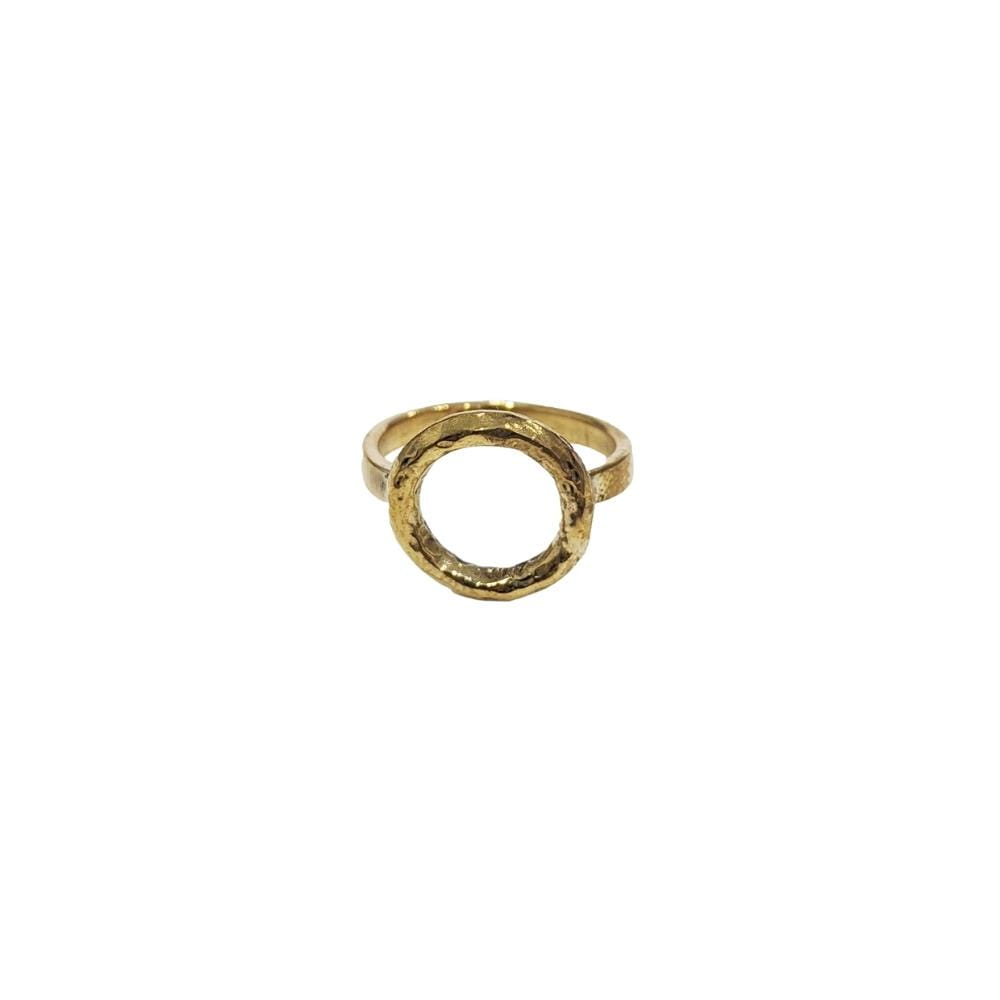 Messing Fingerring - Open Circle Messing Fingerring - Open Circle