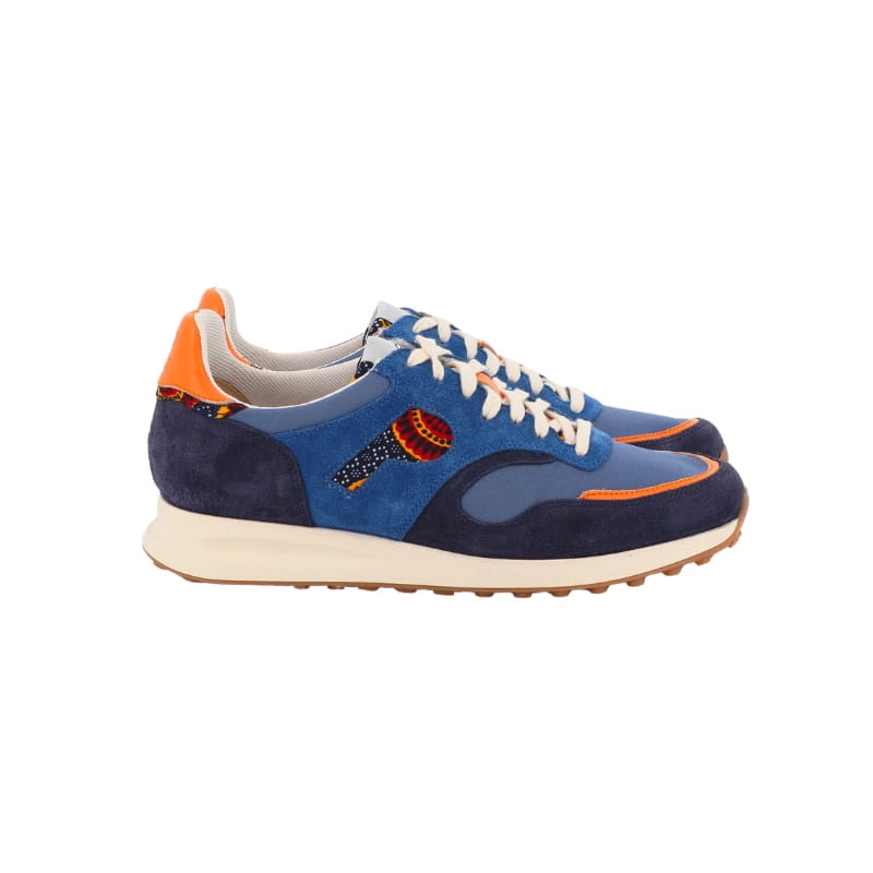 African Fair Trade Sneaker - Arusha Marine African Fair Trade Sneaker - Arusha Marine