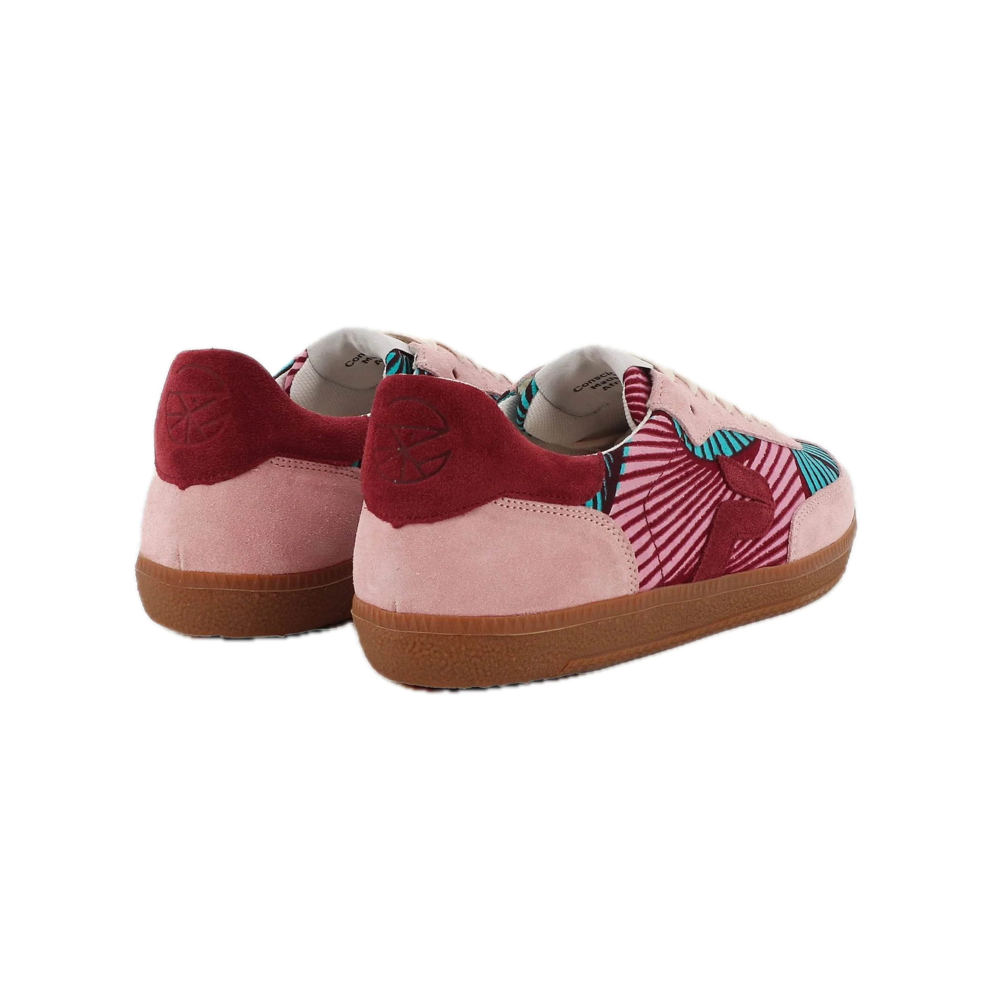 African Fair Trade Sneaker - Sahara Guava - 41 - Marokko