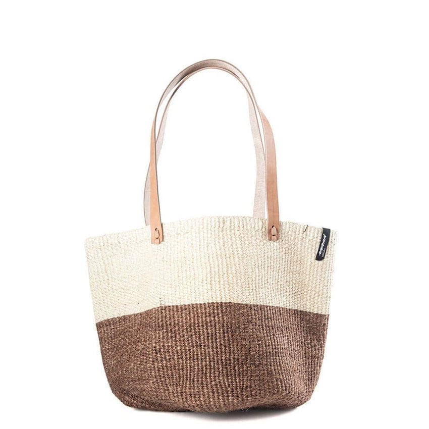 Kiondo Tasche M - Duo Stripes - Braun Kiondo Tasche M - Duo Stripes - Braun