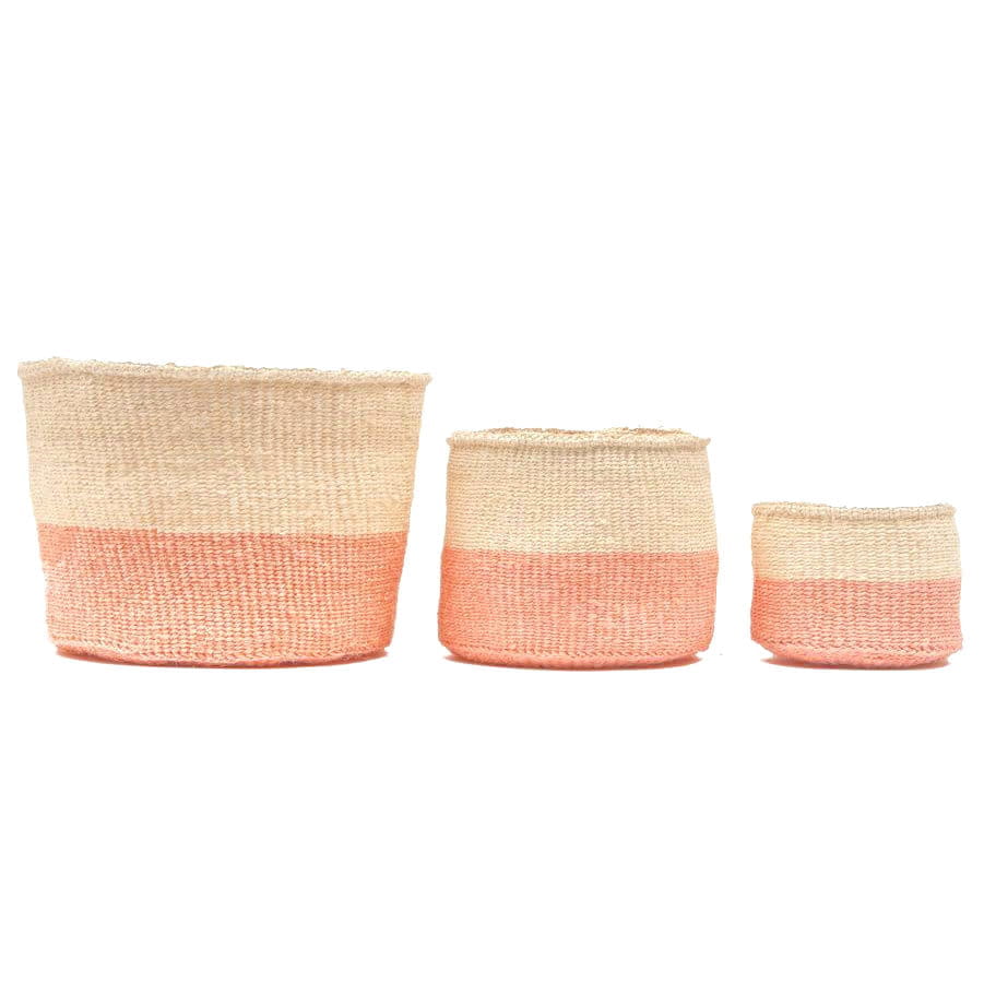 Jioni The Basket Room Pink Weiss Korb Jioni The Basket Room Pink Weiss Korb
