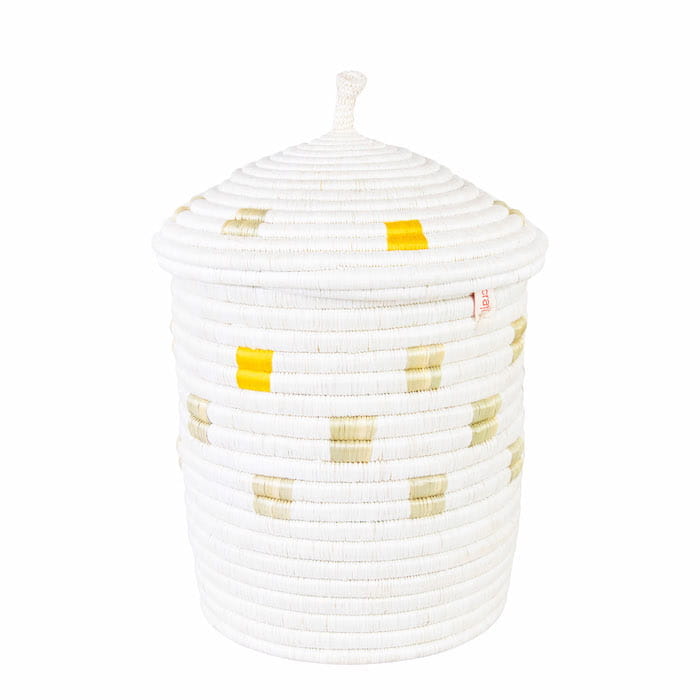 Kitwaro Korb L - IKIBA MADE51 - Gelb Kitwaro Korb L - IKIBA MADE51 - Gelb