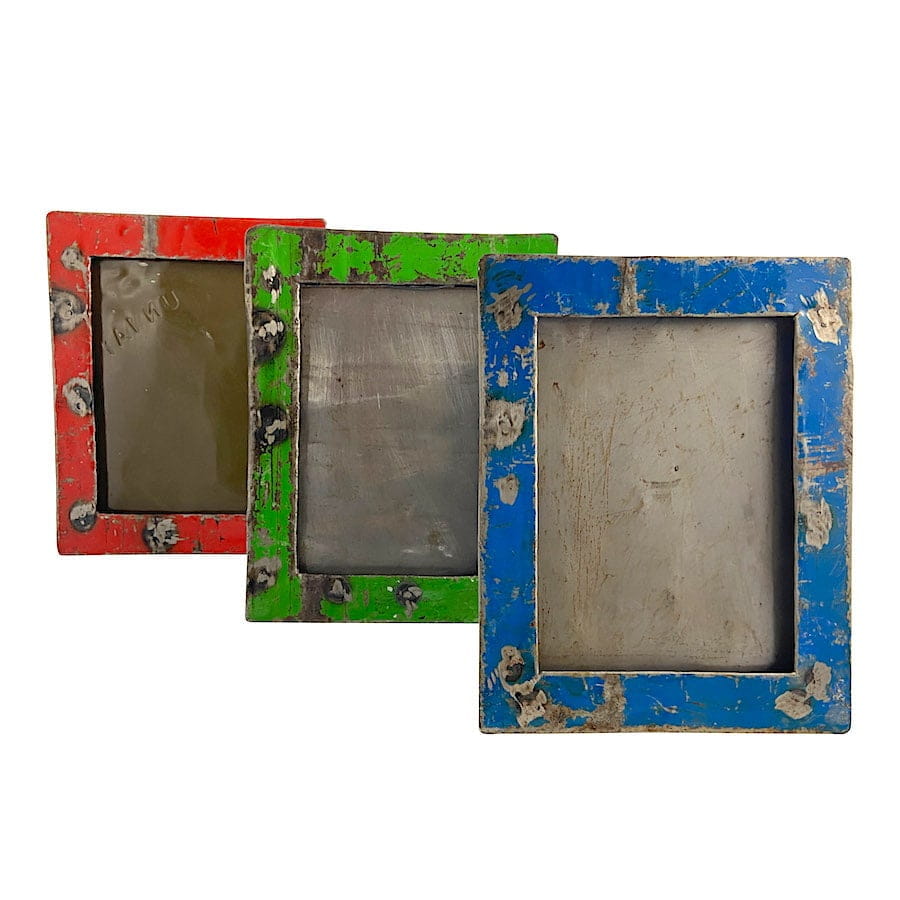 Upcycling Bilderrahmen - Aufsteller S/M - Grün Upcycling Bilderrahmen - Aufsteller S/M - Grün