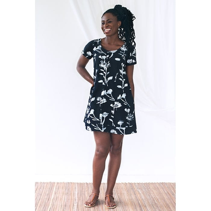 Bio Kleider Global Mamas Blumenkleider Sommerkleider Schwarz Bio Kleider Global Mamas Blumenkleider Sommerkleider Schwarz