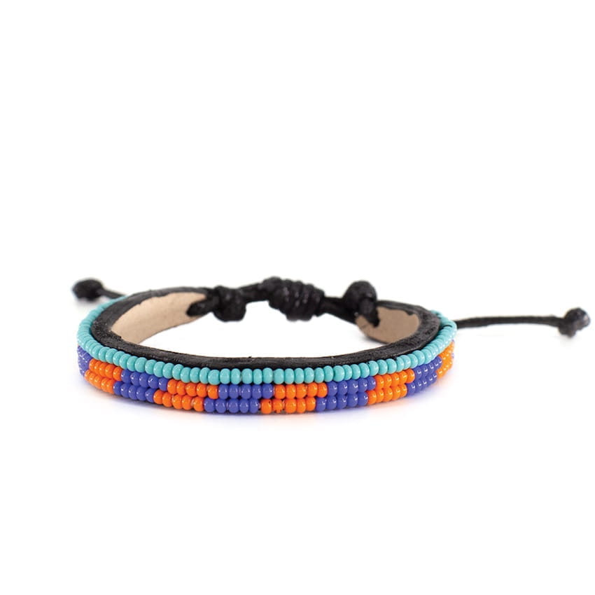 Massai Armband - Lumi Leder - Unisex