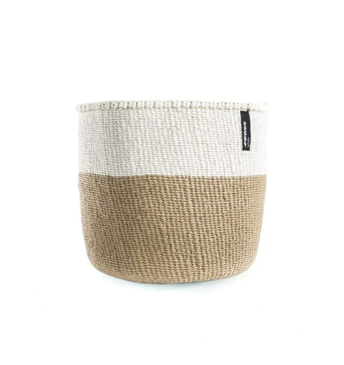 Kiondo Korb S - Duo Stripes - Braun Kiondo Korb S - Duo Stripes - Braun