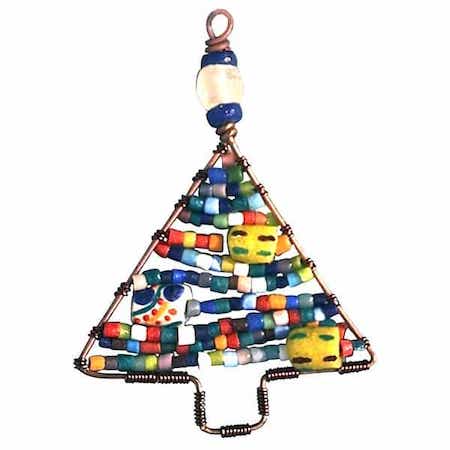 Perlenanhänger Baum - Rainbow Klein - Upcycling Perlenanhänger Baum - Rainbow Klein - Upcycling