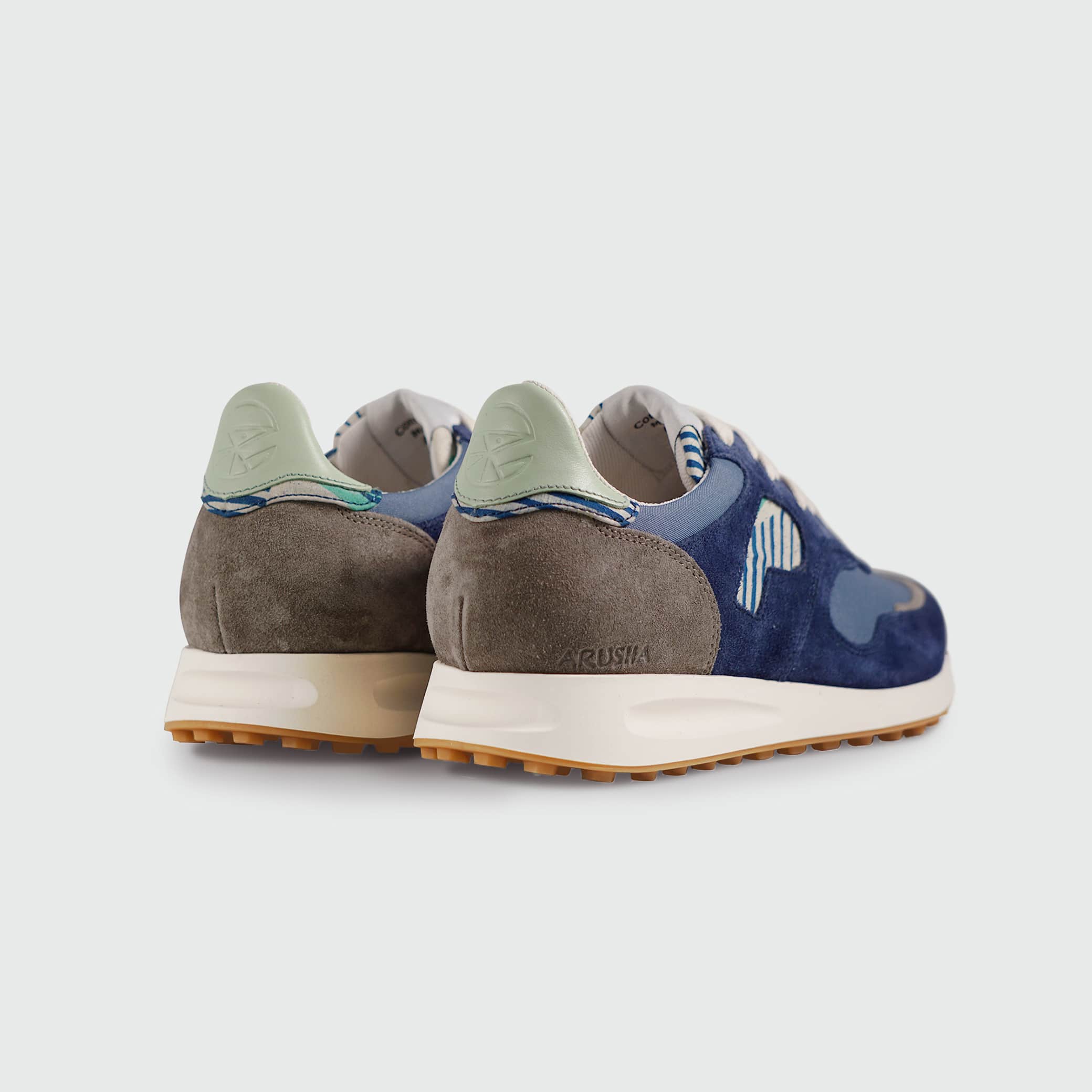 African Fair Trade Sneaker - Arusha Cobalt