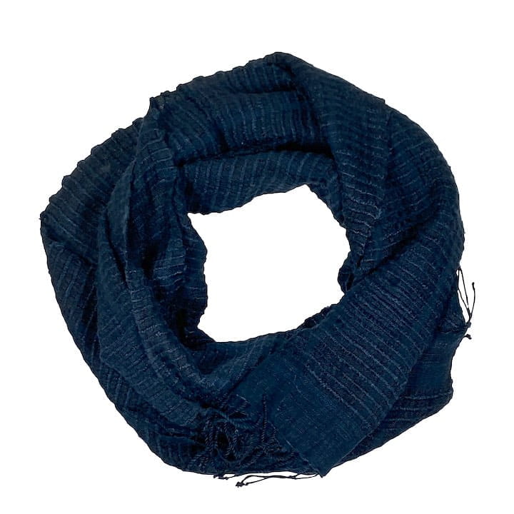 Queen Saba - Schal aus Seide - Unisex - Blau Queen Saba - Schal aus Seide - Unisex - Blau