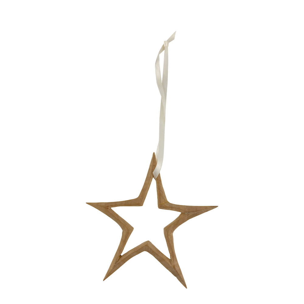 Weihnachtsstern Holz - XS/S - Braun Weihnachtsstern Holz - XS/S - Braun