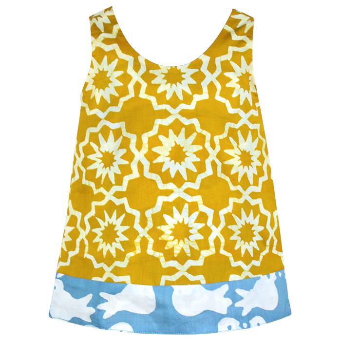 Babys Reversible Dress - Chroma Mustard Babys Reversible Dress - Chroma Mustard