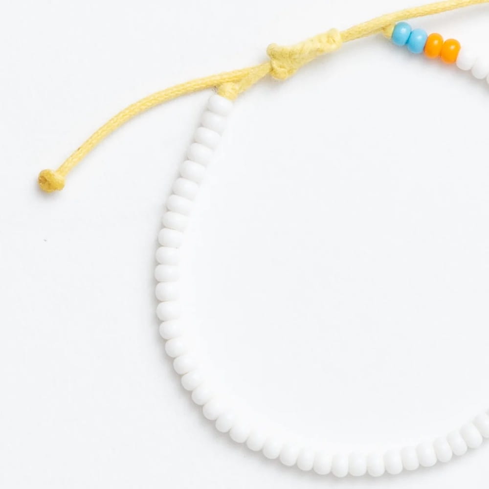 Perlenarmband - Yala - Weiß Perlenarmband - Yala - Weiß