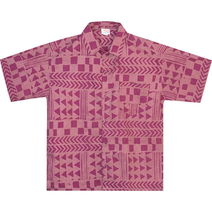 Button Down Hemd - Adobe Rosewood - Rot Button Down Hemd - Adobe Rosewood - Rot