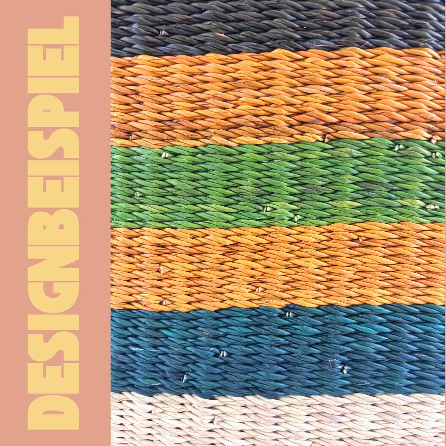 Bolga Korb - Cape Coast - Viele Farben - Oval Bolga Korb - Cape Coast - Viele Farben - Oval