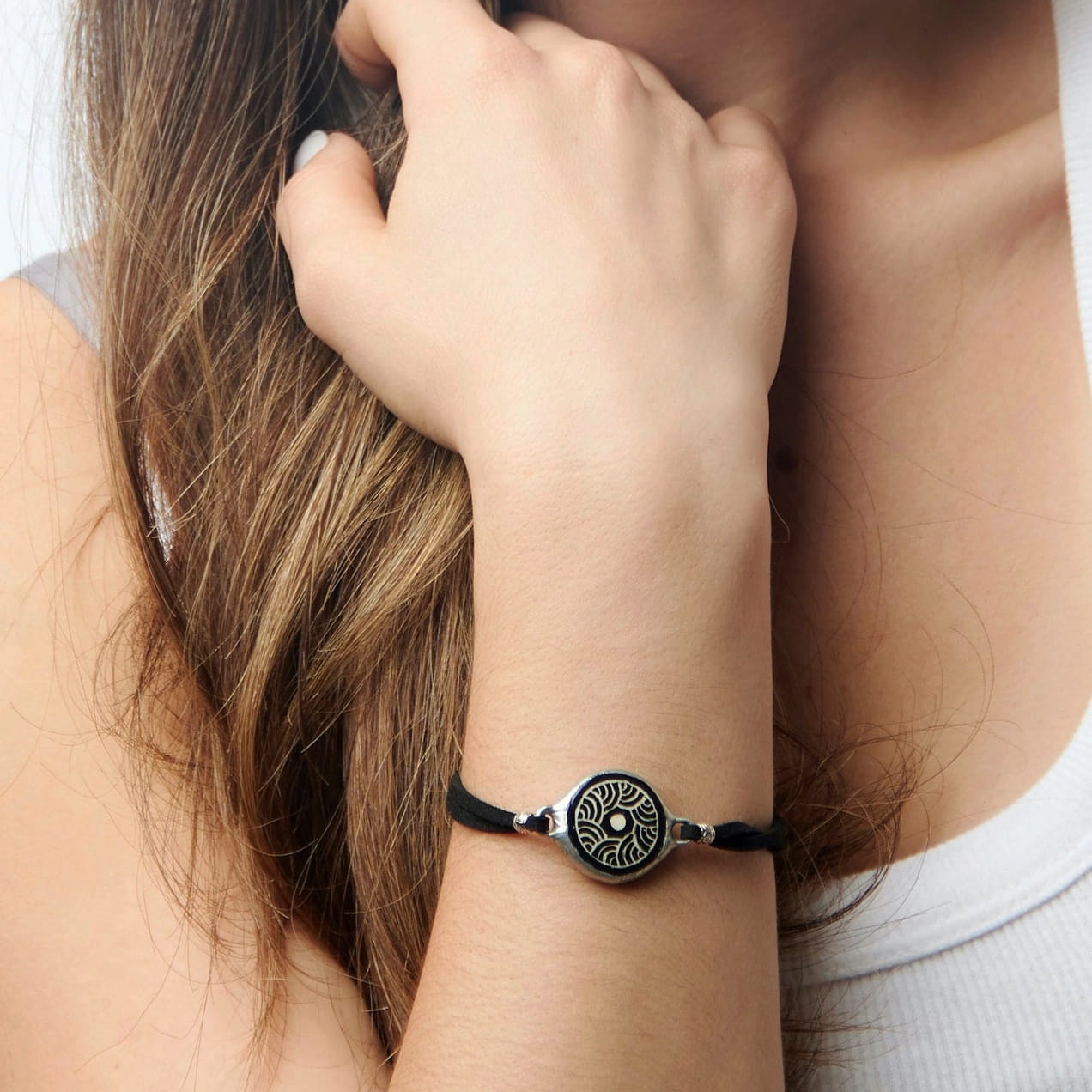 Maze - Armband Unisex - Straußenei Maze - Armband Unisex - Straußenei