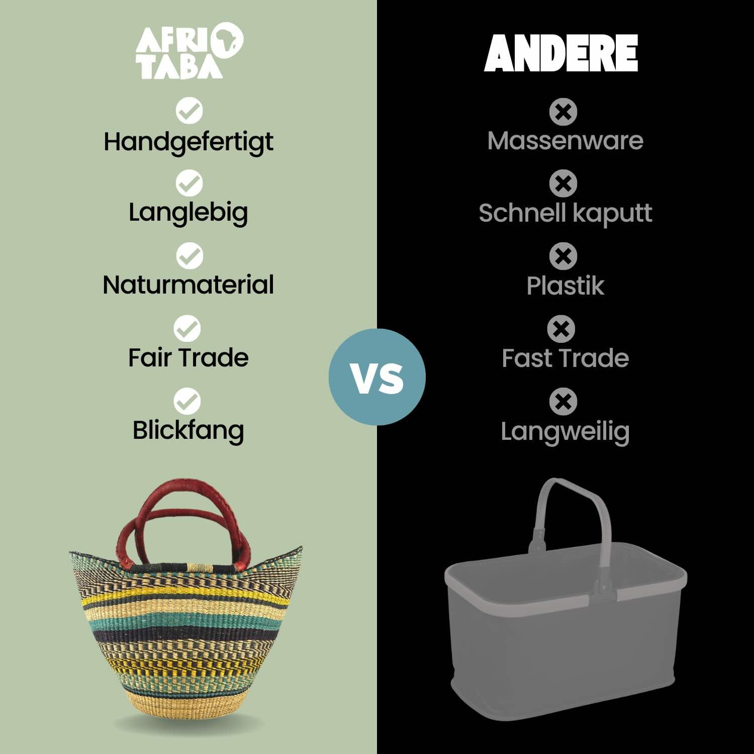 Bolga Bag - Tafo - U-Form