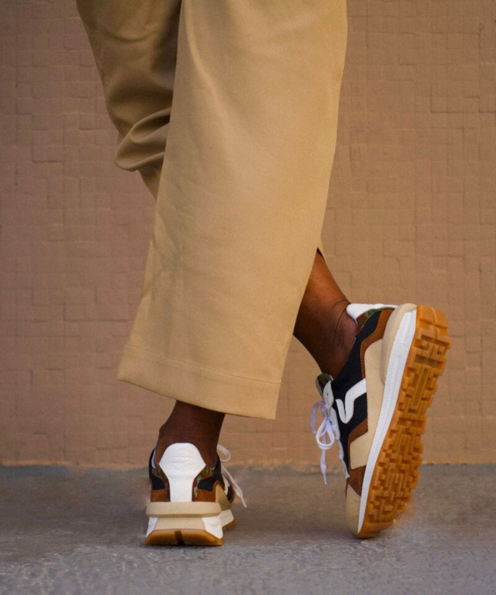 African Fair Trade Sneaker - Akanda Noir African Fair Trade Sneaker - Akanda Noir