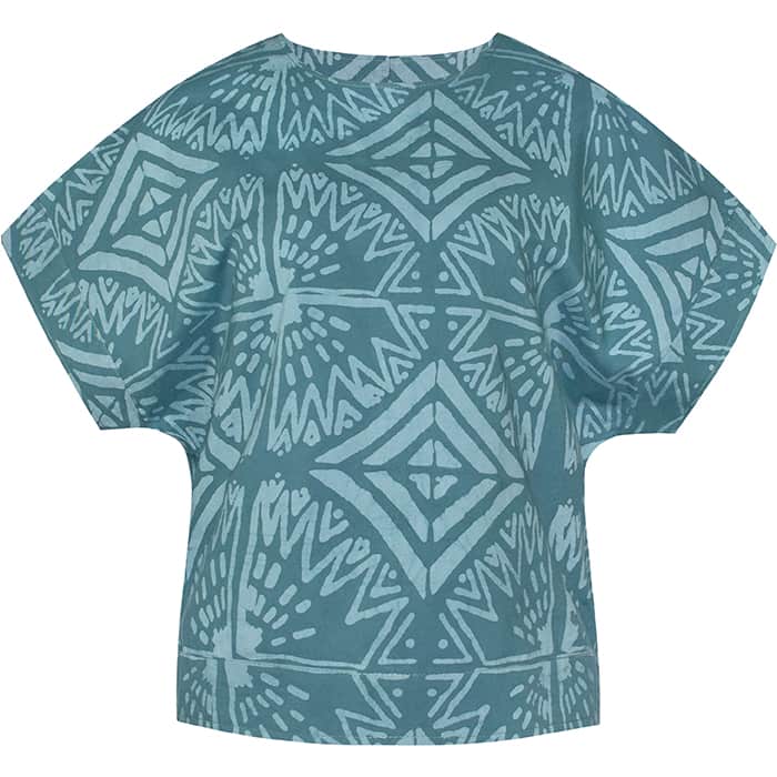 Crew Bluse - Radiance Teal - Blaugrün Crew Bluse - Radiance Teal - Blaugrün