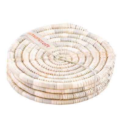 4er Set Untersetzer - 10cm - Natur 4er Set Untersetzer - 10cm - Natur