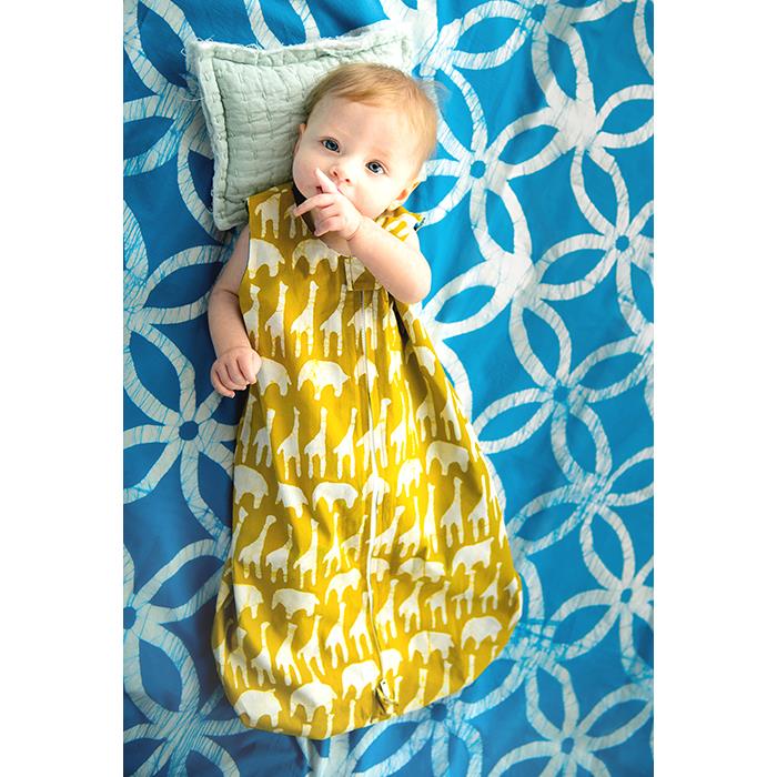Baby Schlafsack - Bio Baumwolle - Sahara Mustard Baby Schlafsack - Bio Baumwolle - Sahara Mustard