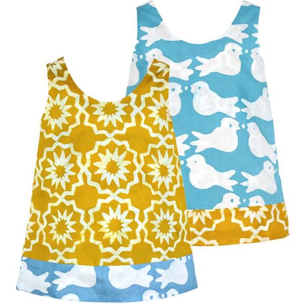 Babys Reversible Dress - Chroma Mustard Babys Reversible Dress - Chroma Mustard