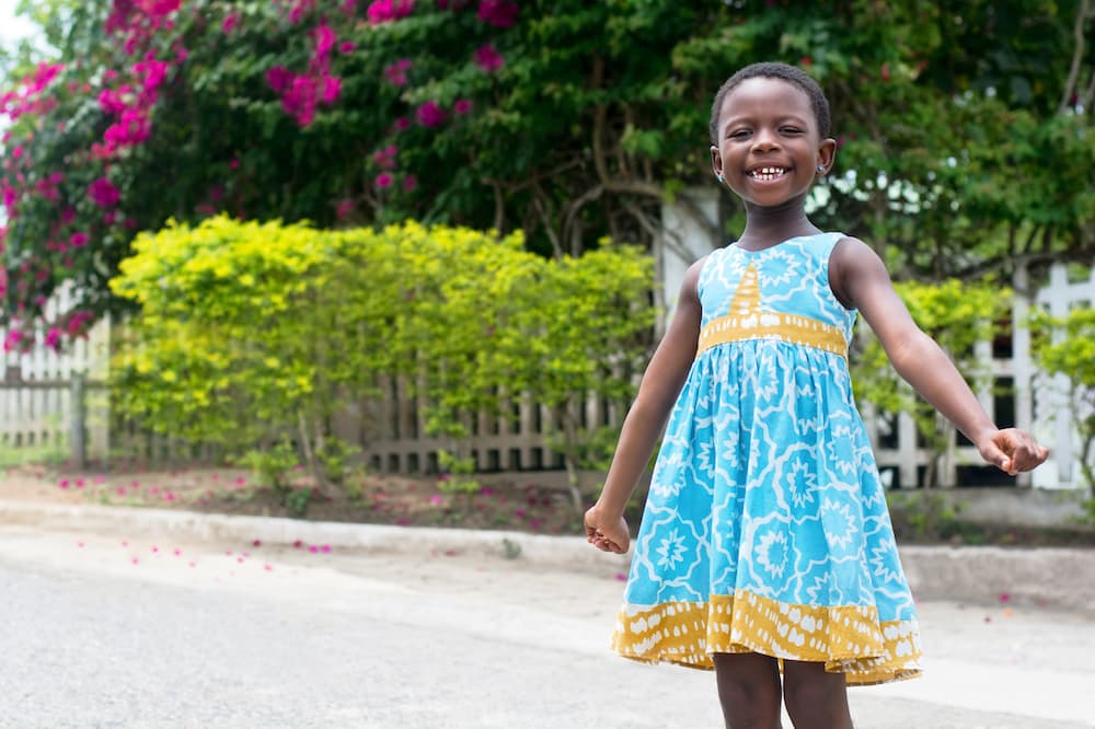 Girls Twirl Dress - Chroma Sky Blue