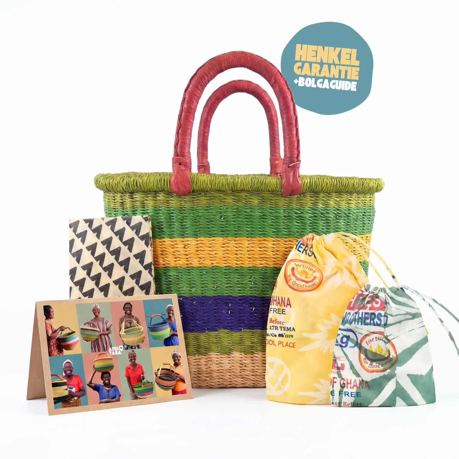 Bolga Korb - Labishi - Oval - Ghana - Fair Trade