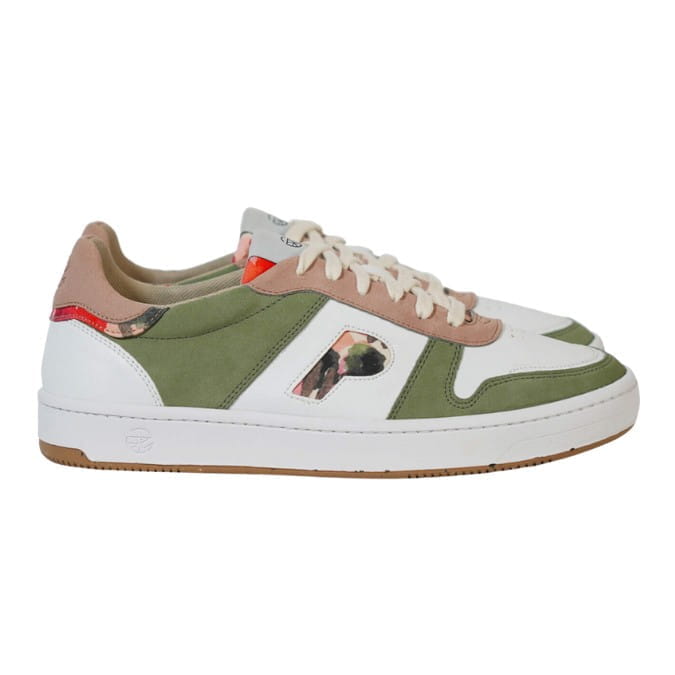 African Fair Trade Sneaker - Kasai Khaki