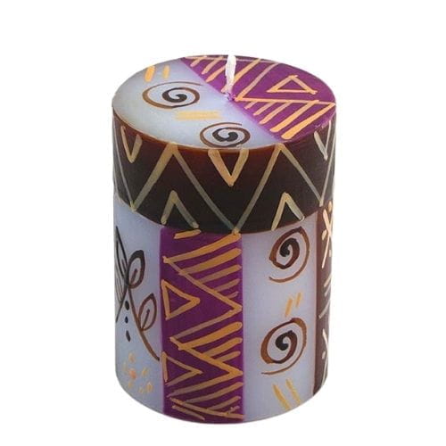 Bunte Kerzen - KABISA - Handbemalt 5x7 Bunte Kerzen - KABISA - Handbemalt 5x7