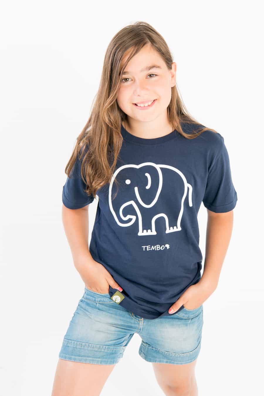 Tembo - Unisex - Blau - Organic Shirt Tembo - Unisex - Blau - Organic Shirt