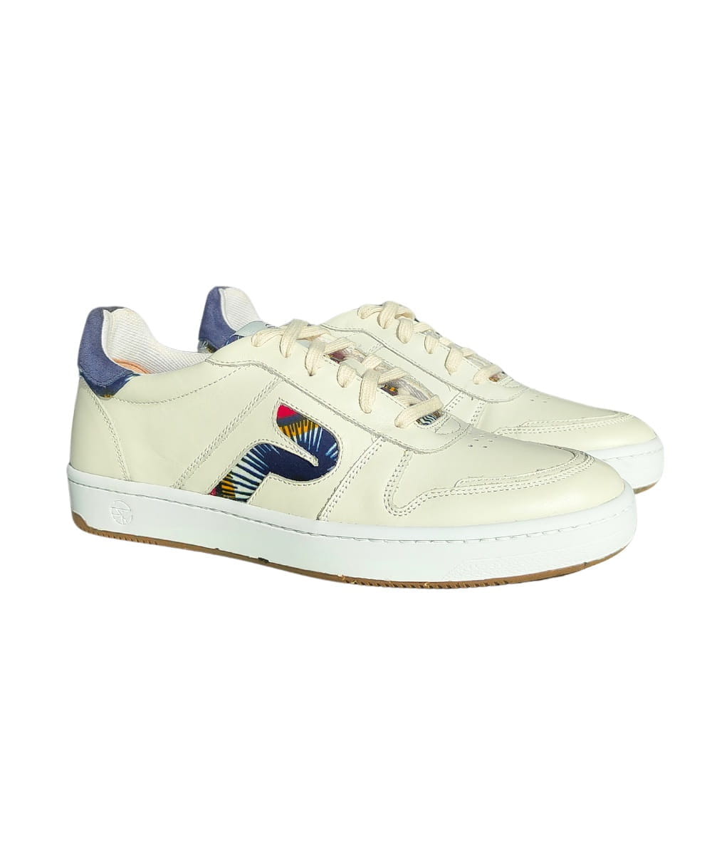 African Fair Trade Sneaker - Kasai Marine African Fair Trade Sneaker - Kasai Marine