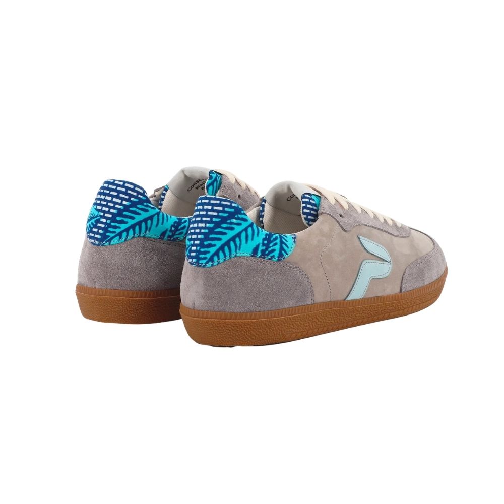 African Fair Trade Sneaker - Sahara Plum