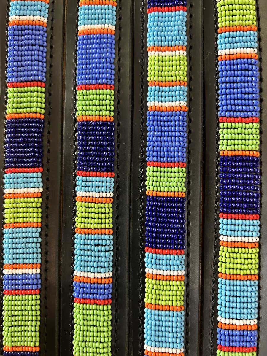 Massai Ledergürtel - Reef - Unisex Massai Ledergürtel - Reef - Unisex