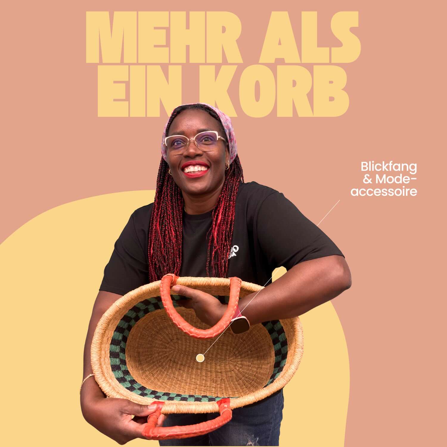 Bolga Korb - Aflao - Oval