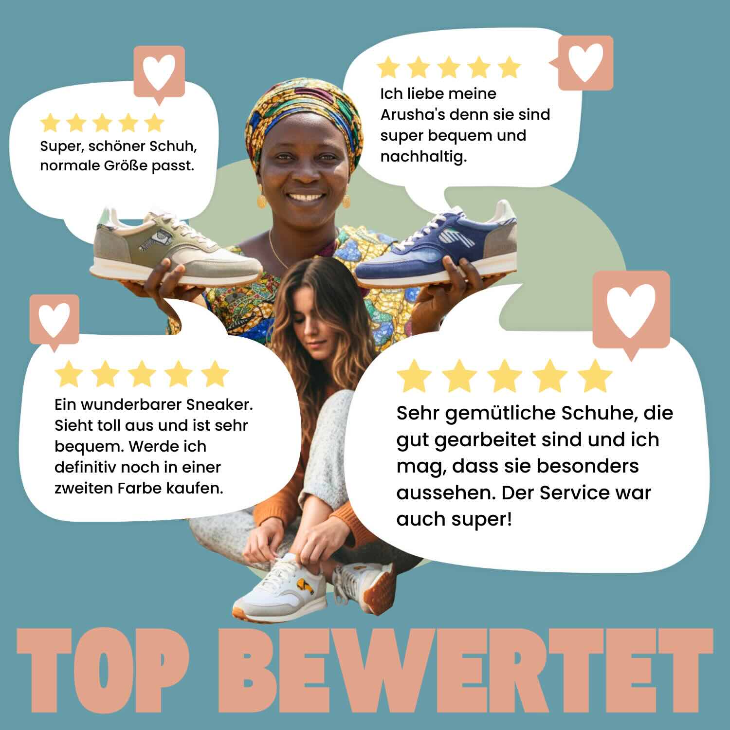Arusha Sneaker Panafrica Reviews Arusha Sneaker von Panafrica sind Top bewertet