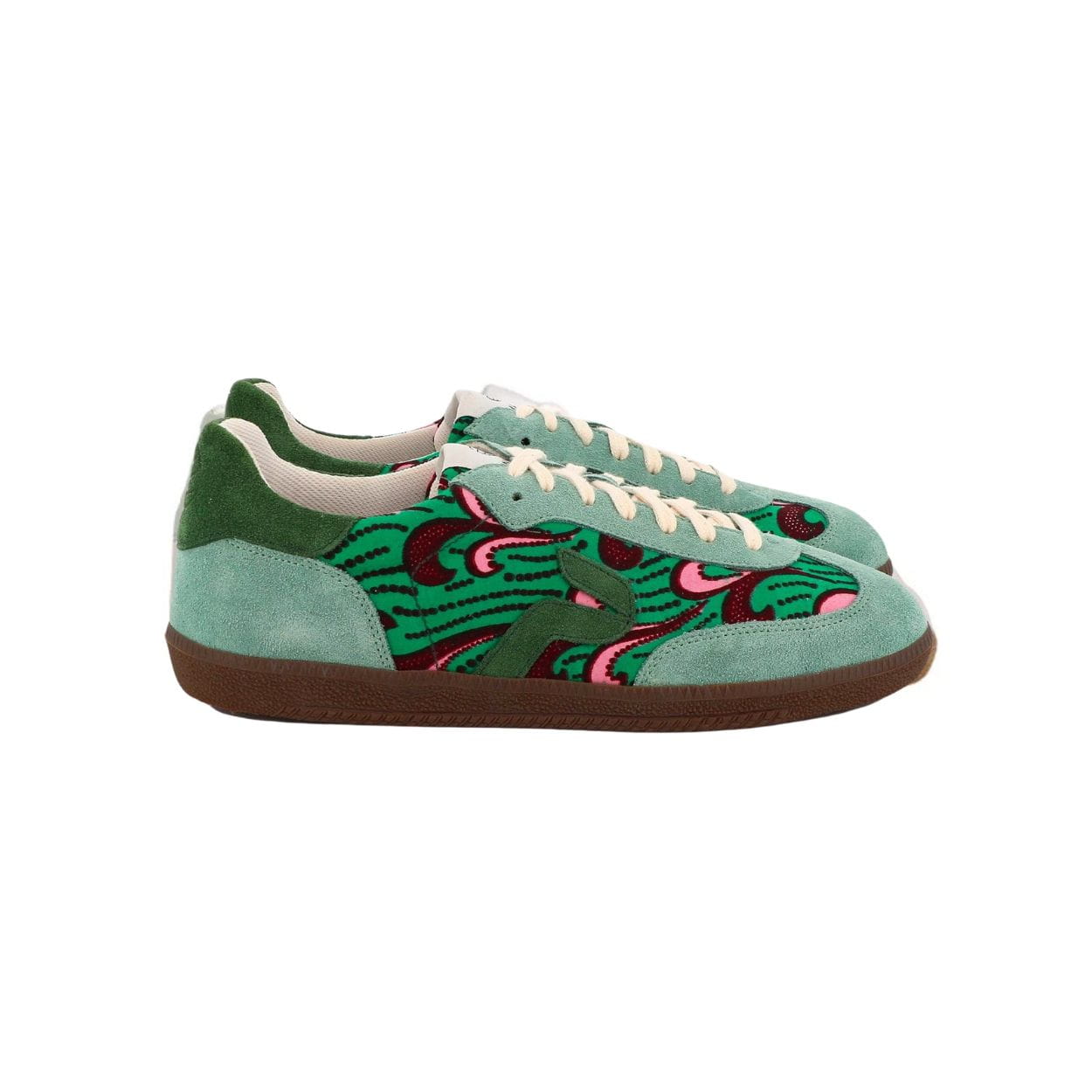 African Fair Trade Sneaker - Sahara Papaye - Marokko