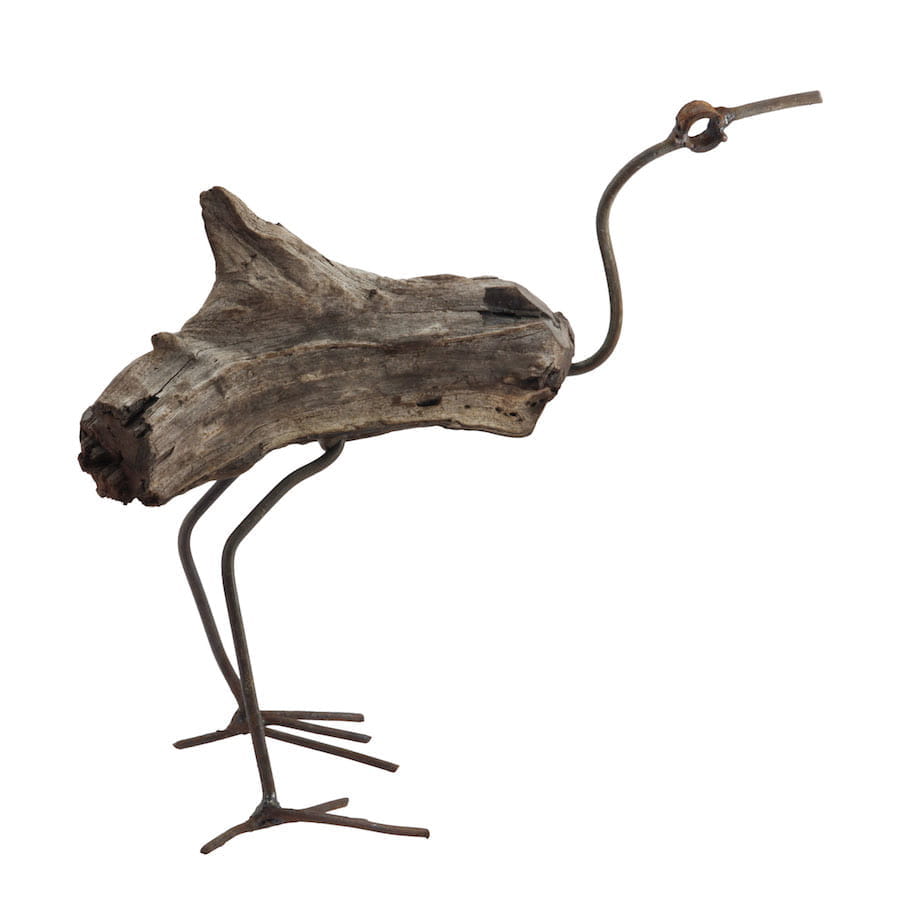 Schwemmholz Kunst - Vogel Schwemmholz Kunst - Vogel