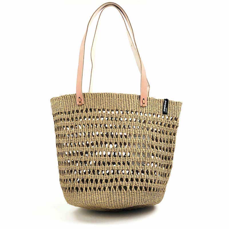 Kiondo Tasche L - Open Weave - Braun