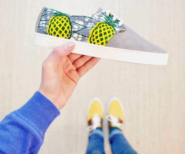 African Fair Trade Sneaker - Zanzibar African Fair Trade Sneaker - Zanzibar