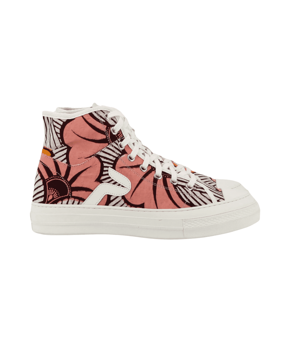 African Fair Trade Sneaker - Atlas Fleurs African Fair Trade Sneaker - Atlas Fleurs