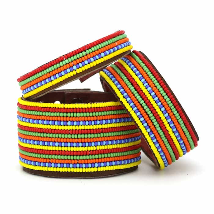 Armreif Manschette bun Perlenarmband Lederarmband Fairtrade Armband Armreif Manschette bun Perlenarmband Lederarmband Fairtrade Armband