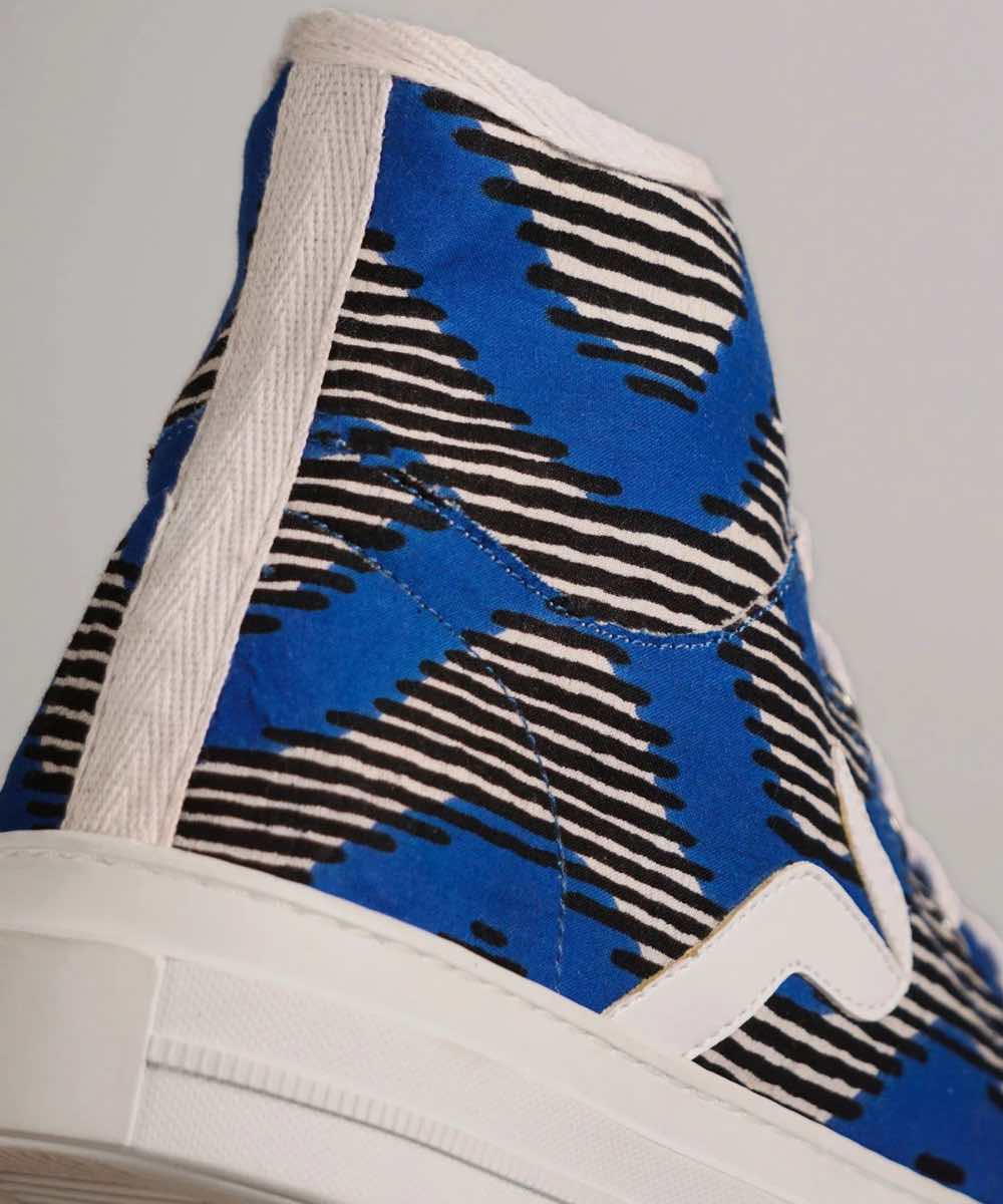 African Fair Trade Sneaker - Atlas Vagues African Fair Trade Sneaker - Atlas Vagues
